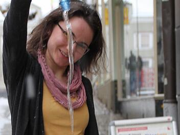 Redakteurin Ulrike Müller will sieben Wochen lang kein Wasser verschwenden. Foto: Sebastian Fläschner