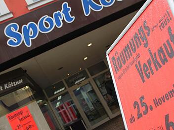 Sport Kötzner schließt Ende des Jahres endgültig. Foto: Ulrike Müller