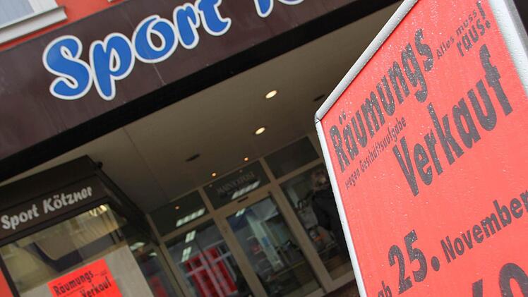 Sport Kötzner schließt Ende des Jahres endgültig. Foto: Ulrike Müller