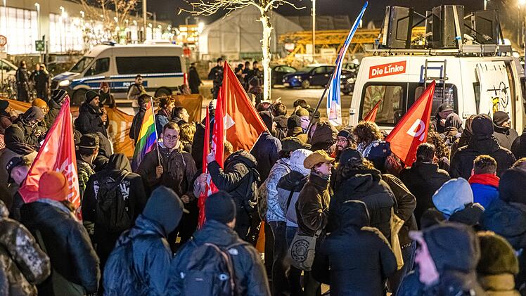 Demonstration gegen rechte Gewalt in Cottbus