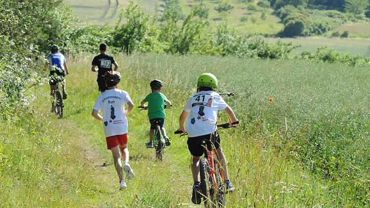 Impressionen vom Bike&Run. Foto: ssp