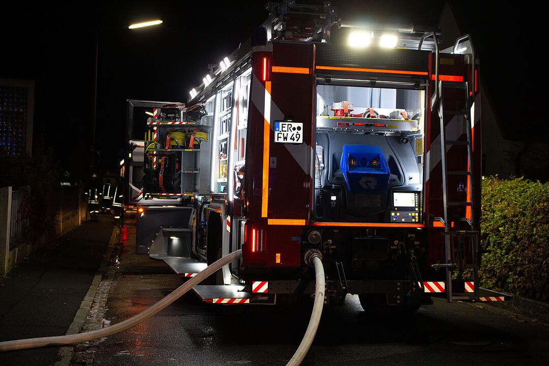 Feuerwehr-Einsatz nach Verpuffung in privater Sauna