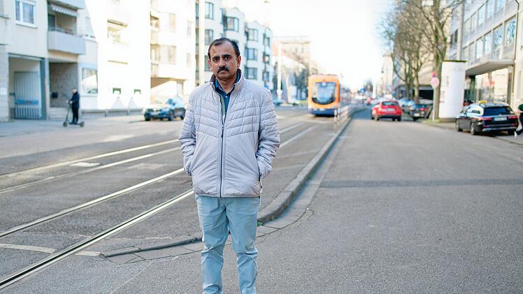 Taxifahrer Muhammad Afzal