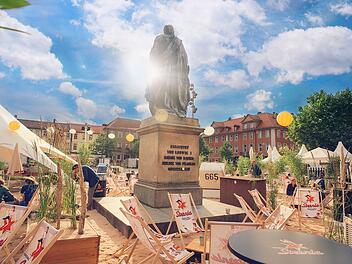 Erlangen: "SchlossStrand" öffnet wieder - auf 1.500 Quadratmetern und mit einigen Highlights