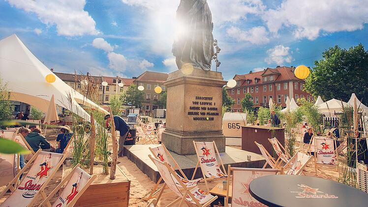 Erlangen: "SchlossStrand" öffnet wieder - auf 1.500 Quadratmetern und mit einigen Highlights