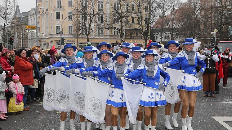 Faschingsumzug in Bamberg Foto: RiegerPress