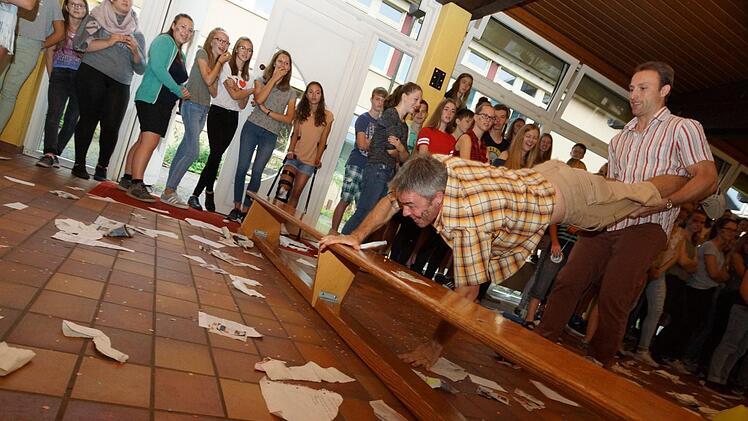 Abischerz am Frobenius-GymnasiumFoto: Arkadius Guzy
