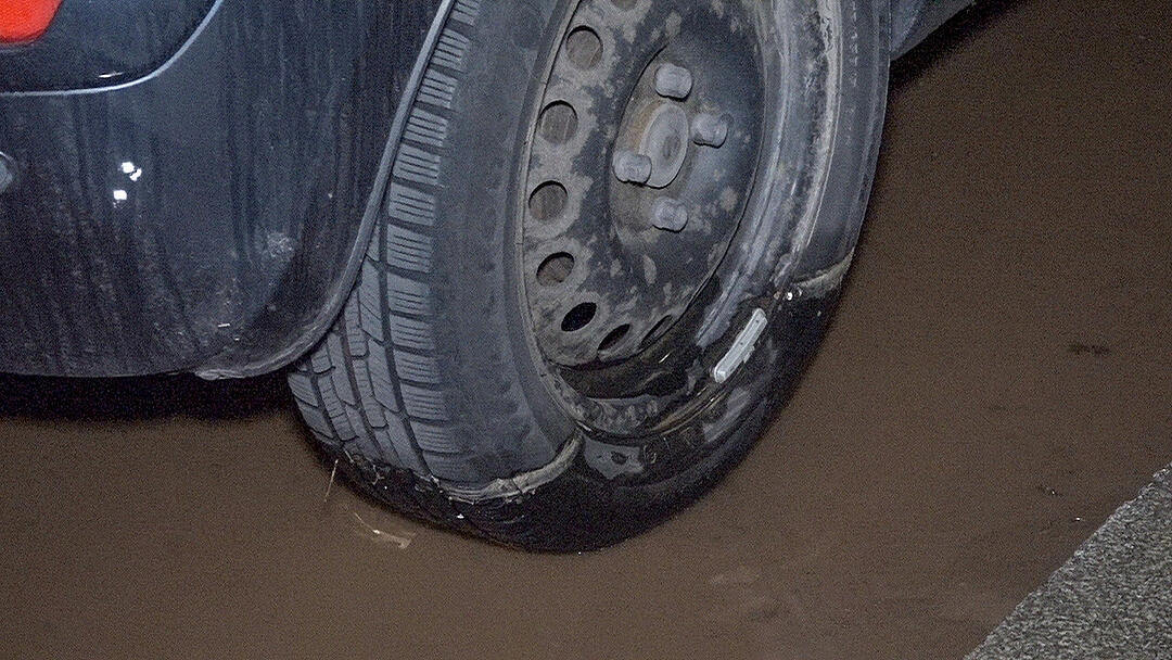 Wasserrohrbruch in Nürnberg
