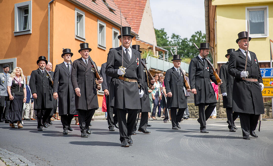 Heimf&uuml;hrung der Braut des F&uuml;rsten Castell-R&uuml;denhausen