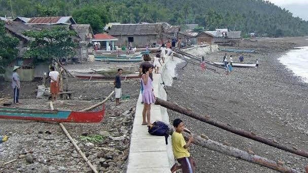 Das 300-Einwohner-Dorf Gayat liegt direkt an der Küste unterhalb der Provinzhauptstadt Tacloban.