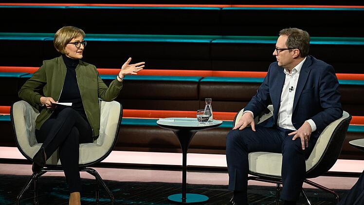 Gr&uuml;nen-Co-Chefin Franziska Brantner und CSU-Generalsekret&auml;r Martin Huber gerieten bei "Markus Lanz" aneinander, als es um das Erbschaftsteuergesetz ging.