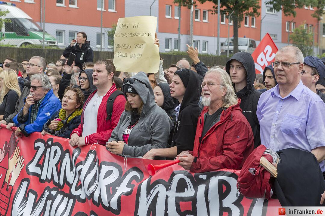 Demonstration gegen Rechts in Zirndorf