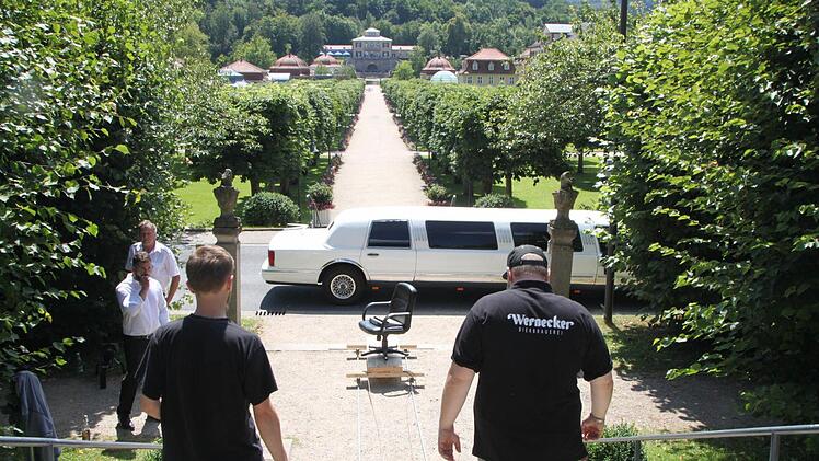 Fantastische Kulisse im Staatsbad Bad Brückenau Foto: Ulrike Müller