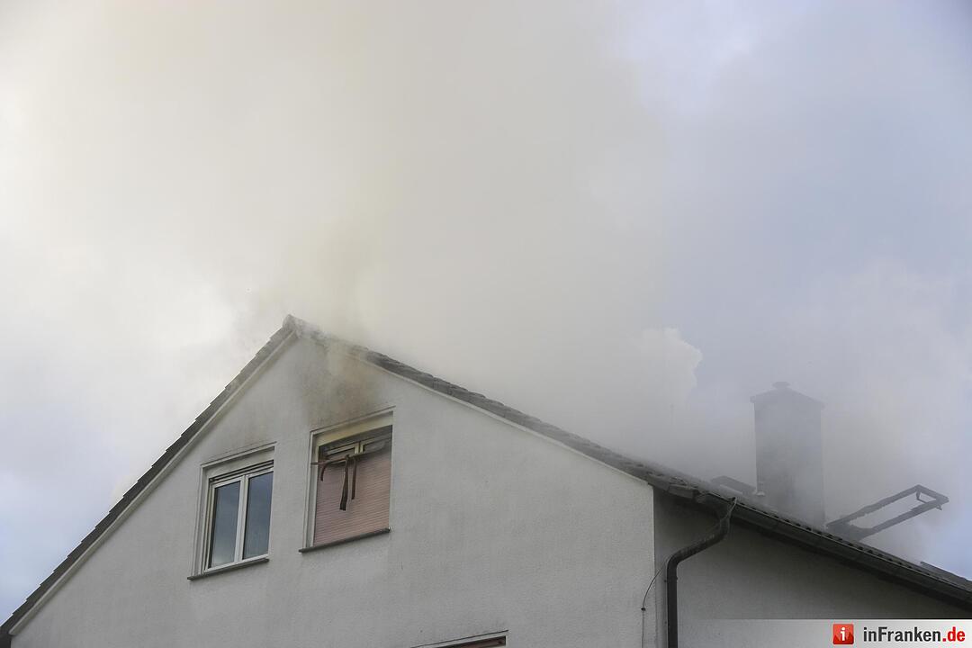 Brand in Hallstadt