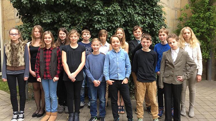 Diese Theatergruppe des Gymnasiums Casimirianum zeigt "Der Frosch mit der Maske"Foto: Programmheft