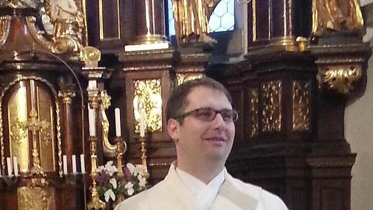 Der Neupriester Christian Montag aus Kirchaich. Er wird am Samstag geweiht.  Foto: privat