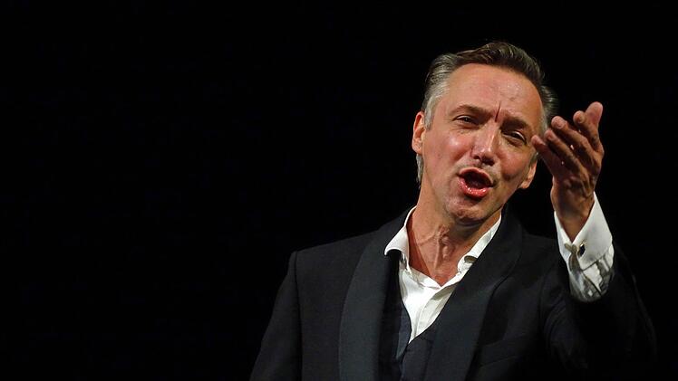 Impressionen vom Coburger Theaterfest: Dirk MestmachFoto: Jochen Berger