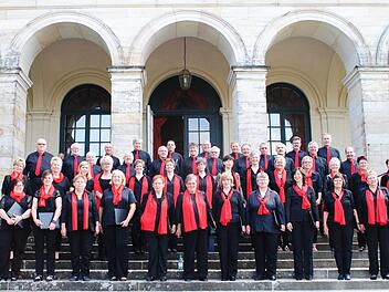 Der Gemische Chor des Gesangverein Frohsinn aus Riedenberg hat sich erneut den Wertungsrichtern des Fränkischen Sängerbundes gestellt. Mit Erfolg. Er ist jetzt ein Leistungschor in der nächsthöheren Kategorie B. Foto: Archiv/Gerhard Jäger