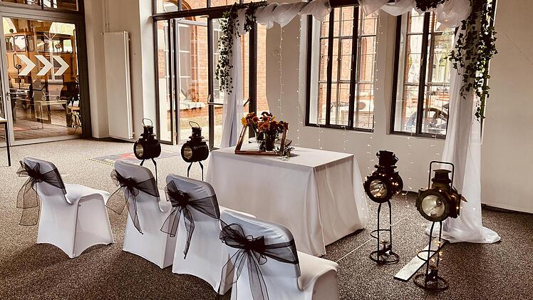 Im DDM in Neuenmarkt kann man auch im Museumspädagogischen Zentrum standesamtlich heiraten. Foto: Gemeinde Neuenmakt