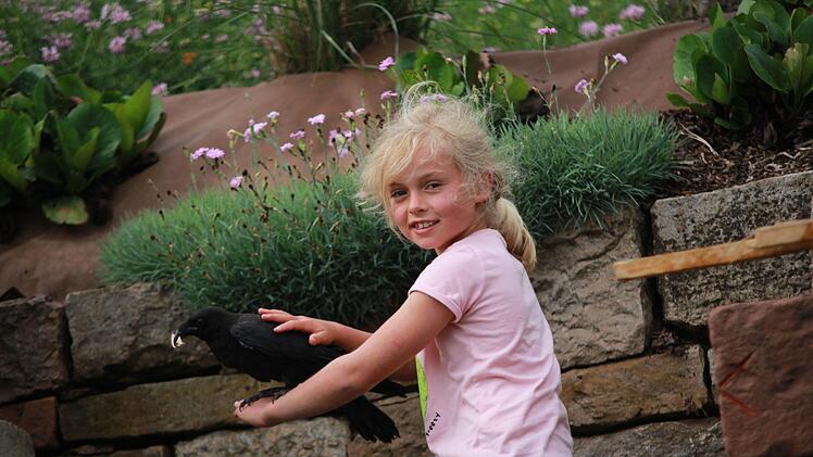 Die kleine Heidi hat keiner Berührungsängste.Angelika Silberbach