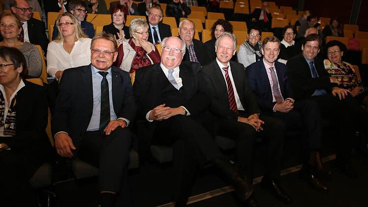 Bei der Verabschiedung von Landrat Oswald Marr. Foto: Barbara Herbst