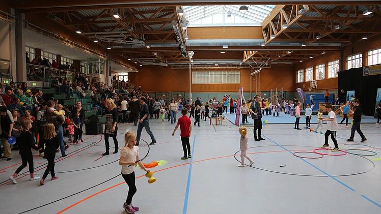 DTB-Kinderturn-Show in Coburg Foto: Astrid Hess