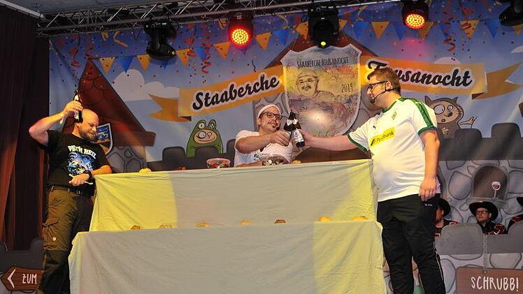 Beim Büttenabend in Steinberg. Foto: Heike Schülein