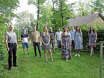 Der neue Vorstand der Höchstadter JU