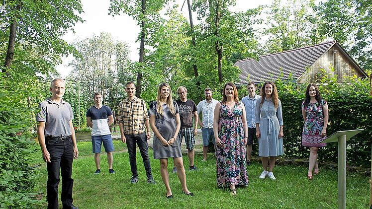 Der neue Vorstand der Höchstadter JU