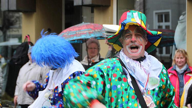 Faschingszug in Bad Brückenau 2016 Foto: Ulrike Müller