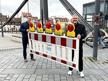 Bamberger Kettenbrücke ist wieder für den Verkehr freigegeben Bamberger Kettenbrücke ist wieder für den Verkehr freigegeben