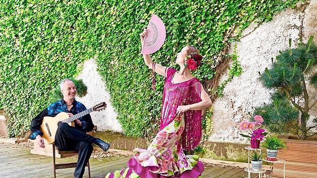 Das Duo „Agua y Vino“ präsentiert die vielen Facetten des Flamenco.
