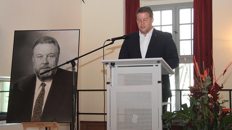 Der mittelfränkische SPD-Vorsitzende und der rechtspolitische Sprecher der SPD-Bundestagsfraktion, Carsten Träger konnte auch viele Gäste zur Feierstunde begrüßen