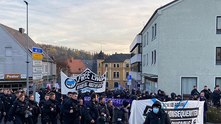 Mehrere Demonstrationen in Wunsiedel