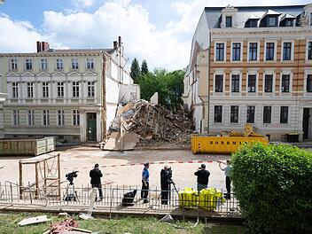 Nach dem Hauseinsturz in G&ouml;rlitz