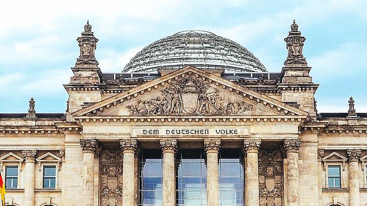 Reichstagsgeb&auml;ude in Berlin, Deutscher Bundestag