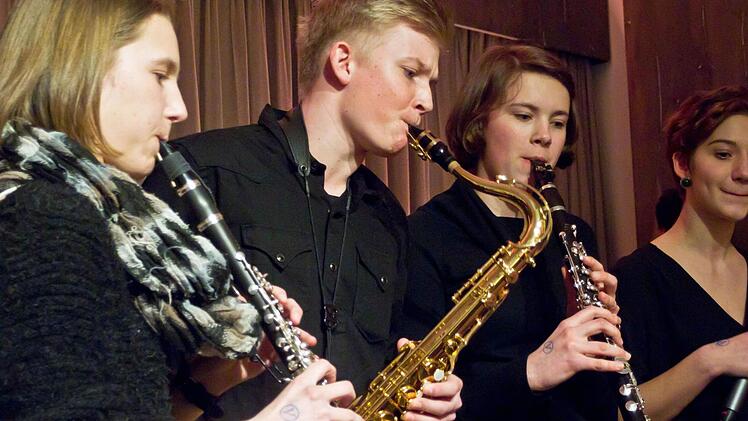 Die Albert's Jazzband eröffnete die neue Konzertreihe beim Coburger "Verein". Foto: Jochen Berger