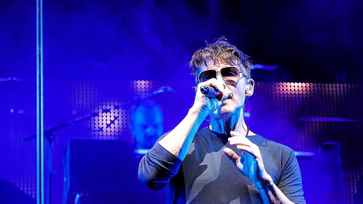 a-ha-Sänger Morten Harket beim Konzert in Coburg.Foto: Matthias Hoch