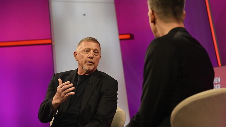 Boris Becker berichtete im Gespräch mit Moderator Steffen Hallaschka von seiner Zeit in Haft.
