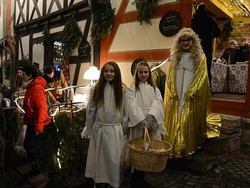 Höhepunkt ist der Auftritt des Christkindes. Elisabeth Assmann