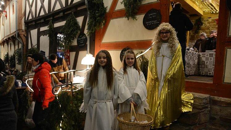 Höhepunkt ist der Auftritt des Christkindes. Elisabeth Assmann