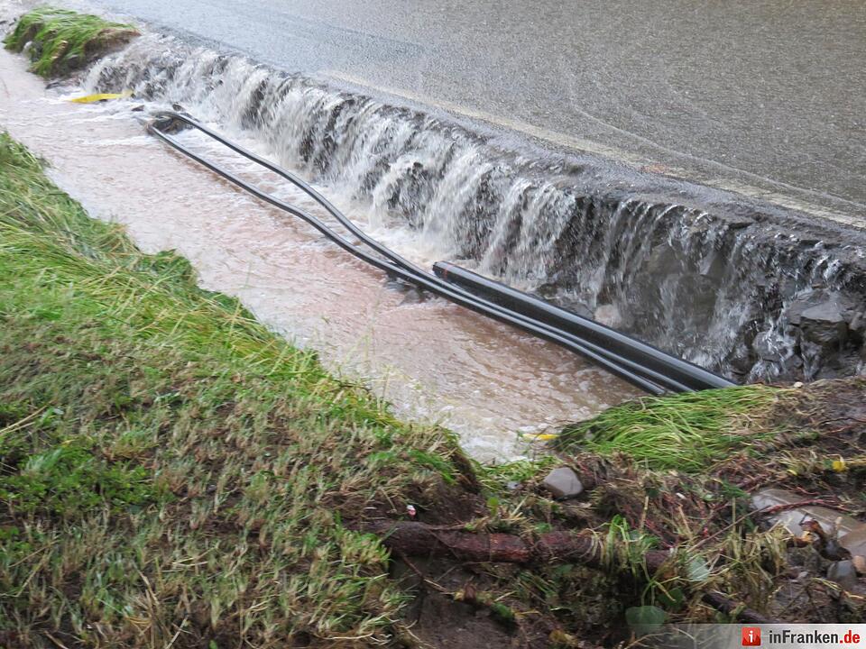 Schweres Unwetter im Kreis Kronach