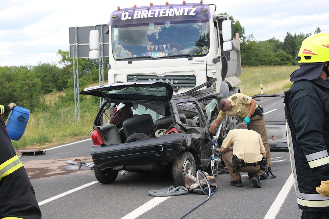 Tödlicher Unfall bei Neustadt bei Coburg