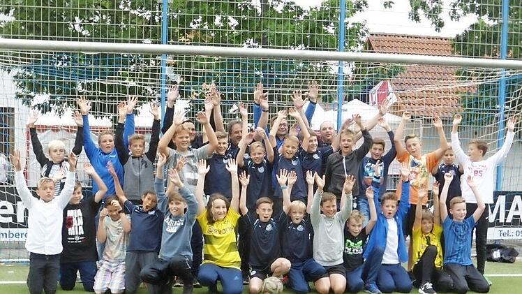 Die aktuelle Meistermannschaft der D-Jugend  Foto: Verein