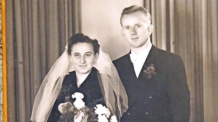 Vor 65 Jahren fand die Hochzeit der Gerstenkorns in Bamberg statt.