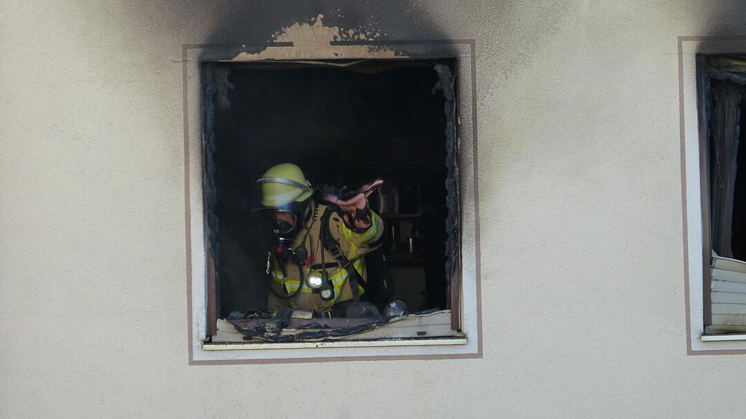 Feuer in Fürth: Zwei Verletzte