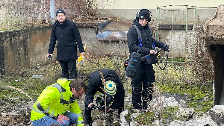 Das ZDF drehte in Mainleus. Foto: Jürgen Gärtner