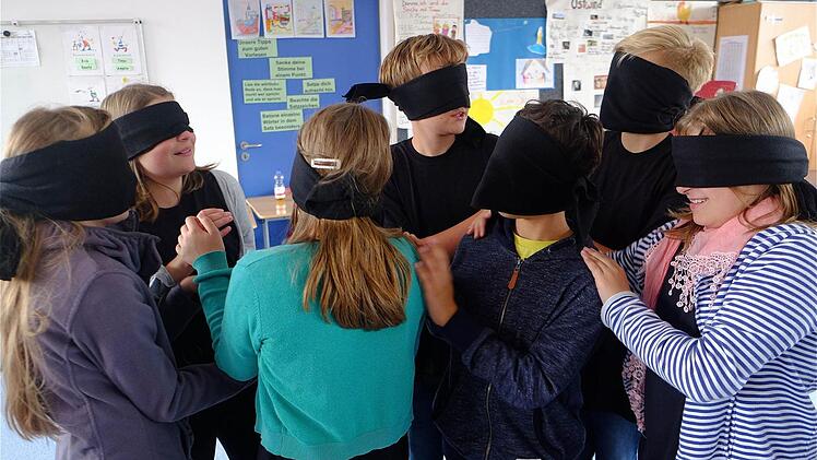 Feier an der Mittelschule Hammelburg  Foto: Gerd Schaar