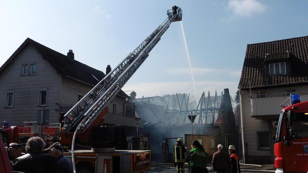 Brand in Obernbreit