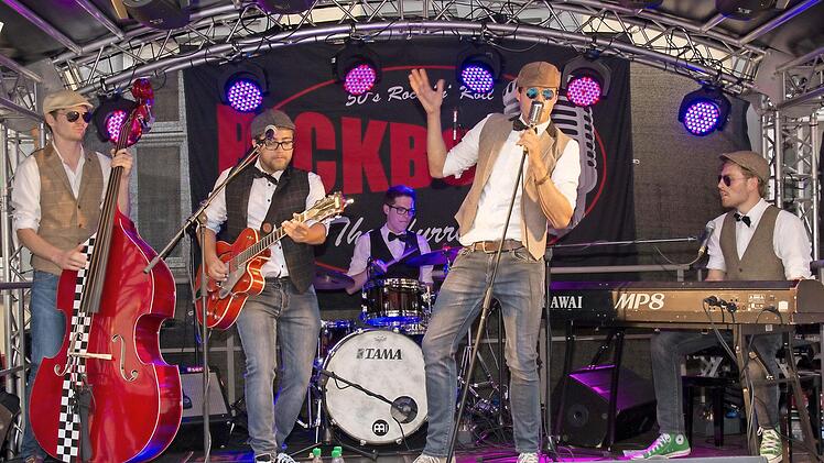 "Rickbop and The Hurricanes" bringen die Fifties mit. Foto: p